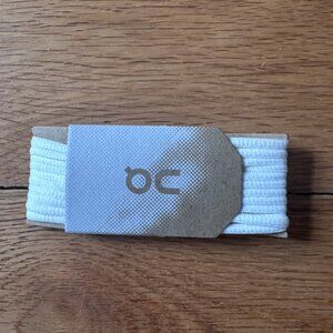 White Replacement Shoe Laces for On Cloud Running Shoes – Brand New
